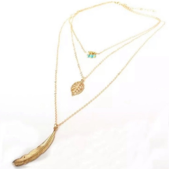 Layered Necklace Pendant Jewelry - Picture 3 of 3
